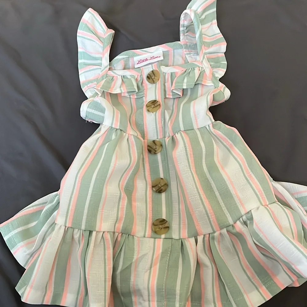 Little lass baby dresses 0-3months/3-6 months